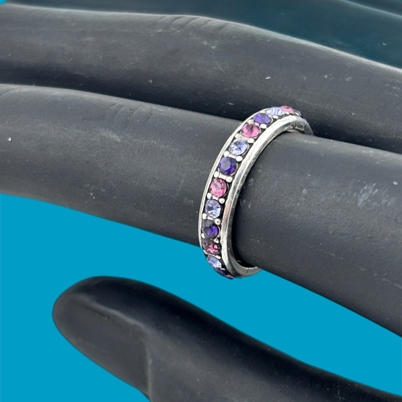 Brighton Elegant Silver and Purple Gemstone Ring
Size 6. Great stack Ring - Picture 3 of 6